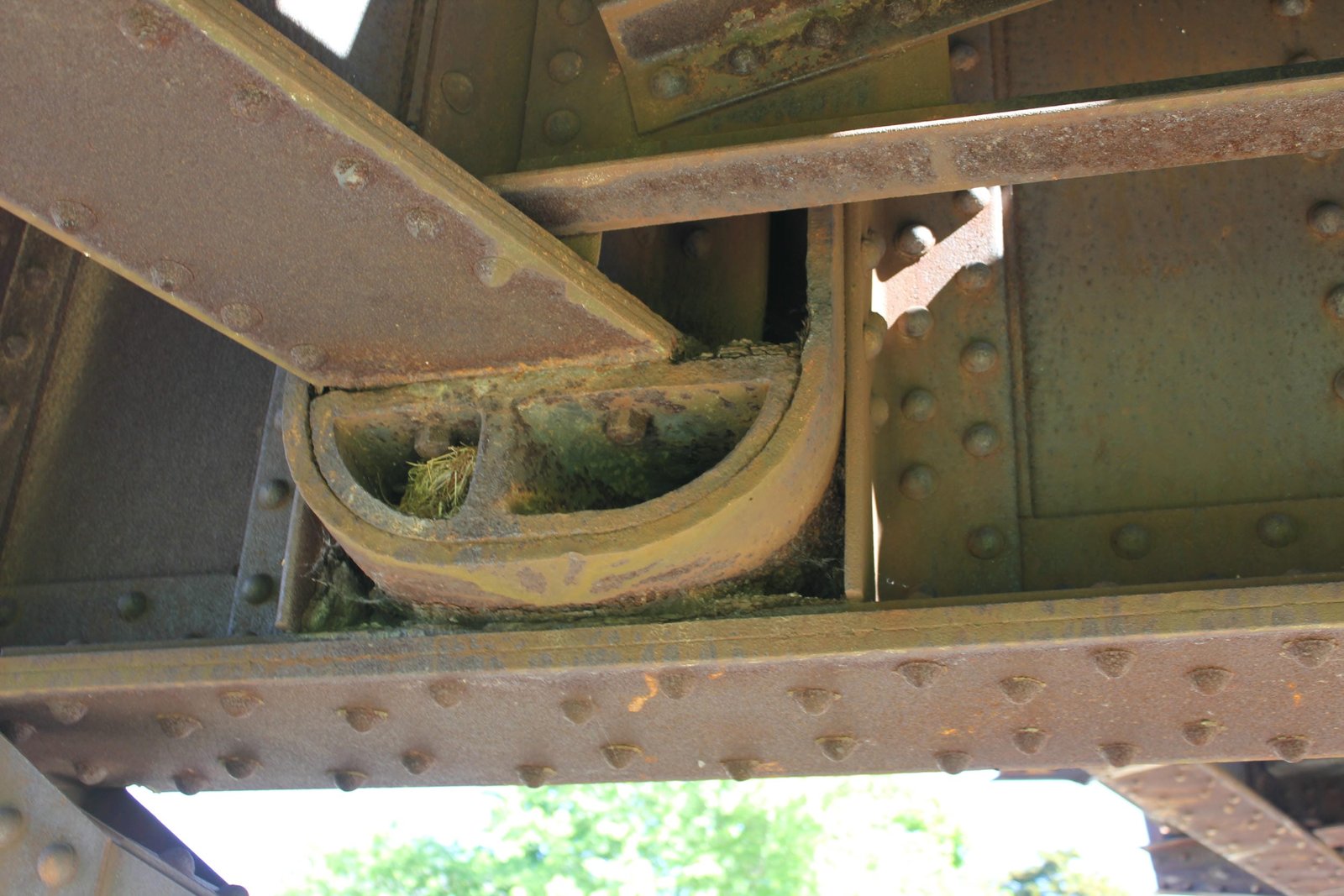 Hanger detail, pier #3